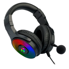 Headset Gamer Redragon Pandora RGB, USB, Com Microfone Removível, Drivers 50mm, Preto - H350RGB