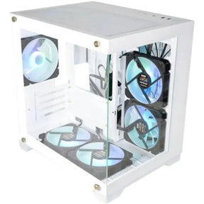 Gabinete Gamer Aquario Branco Micro W305 - Kmex