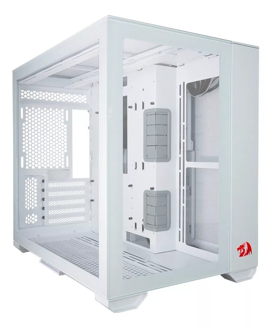 GABINETE GAMER LIAN LI - REDRAGON MODELO O11 DYNAMIC MINI BRANCO