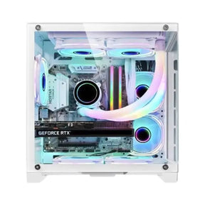 Gabinete Gamer Aquario Branco Micro W305 - Kmex