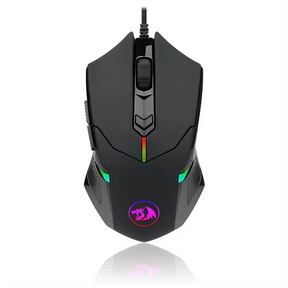 Mouse Gamer Redragon Centrophorus 2 RGB, 7200DPI, 6 Botões, Preto - M601-RGB