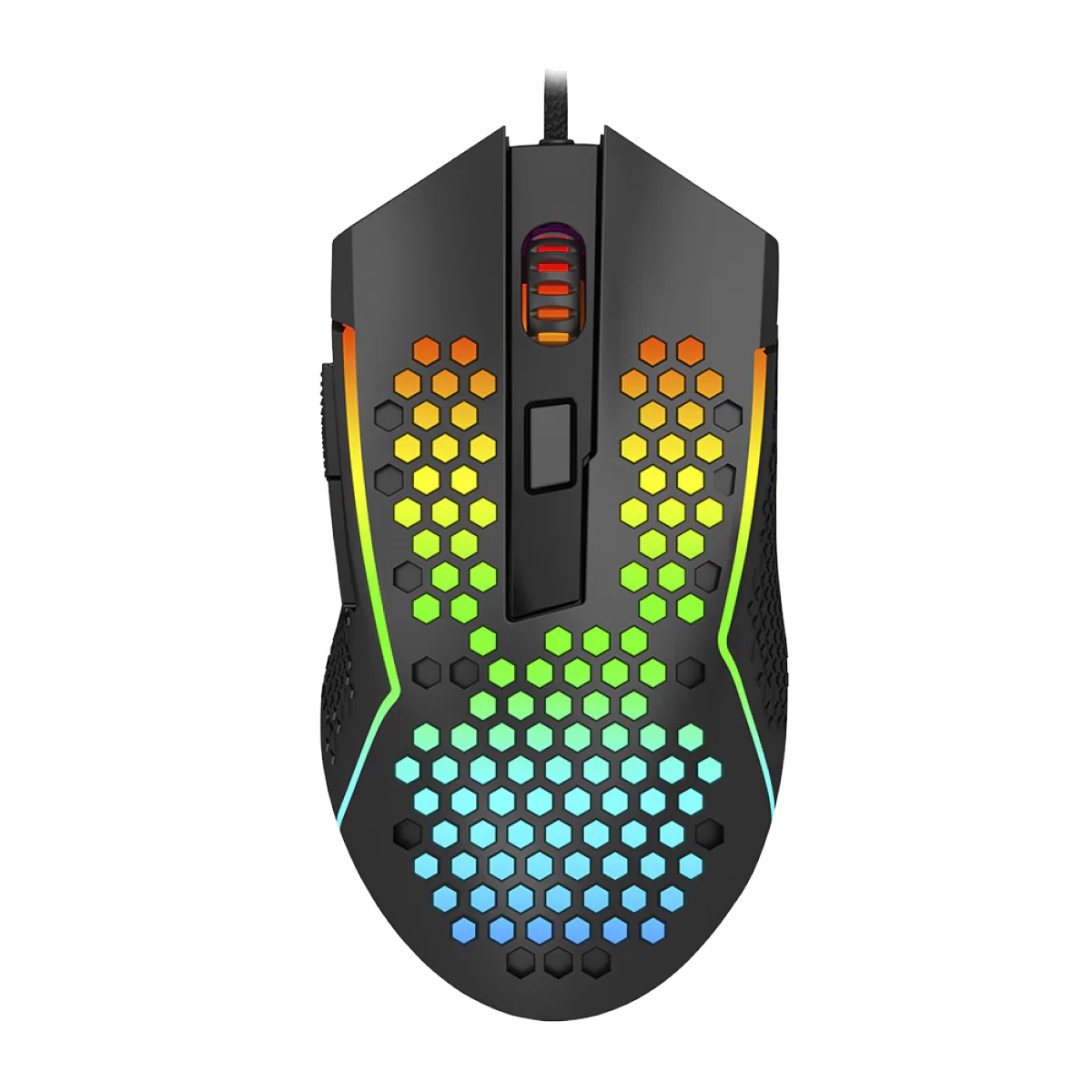 Mouse Gamer Redragon Reaping, RGB, 6 Botões, 12400 DPI, Black, M987-K