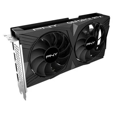 Placa de Vídeo RTX 4060 VERTO Dual Fan PNY NVIDIA GeForce, 8GB