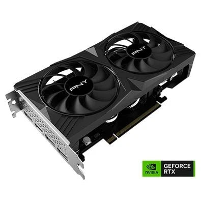 Placa de Vídeo RTX 4060 VERTO Dual Fan PNY NVIDIA GeForce, 8GB