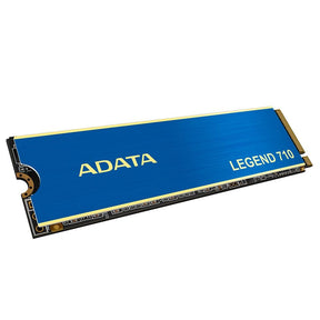 SSD Adata Legend 710, 512GB, M.2 2280 PCIe GEN3x4, NVMe 1.4, Leitura: 2.400 MB/s e Gravação: 1.800 MB/s, Azul