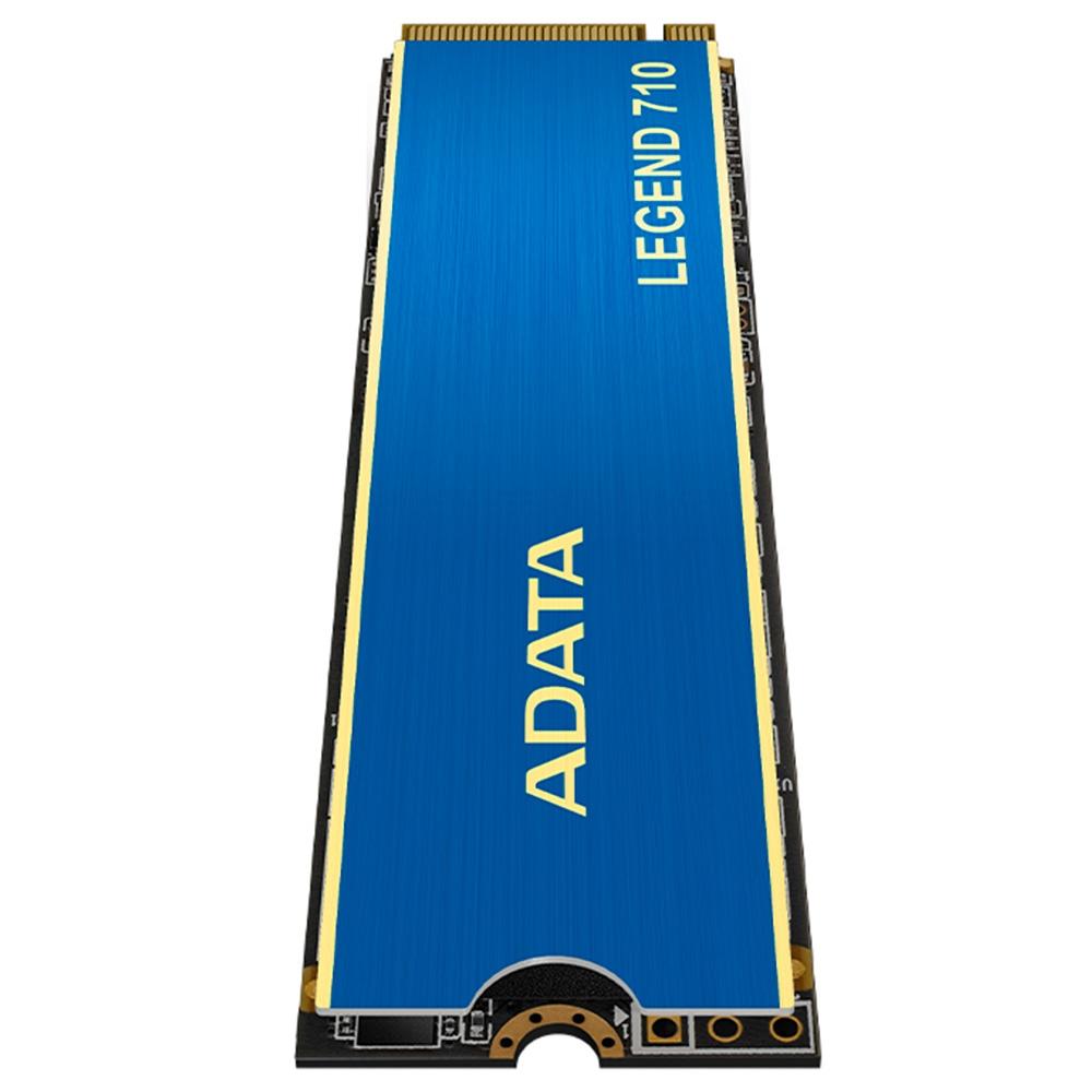 SSD Adata Legend 710, 512GB, M.2 2280 PCIe GEN3x4, NVMe 1.4, Leitura: 2.400 MB/s e Gravação: 1.800 MB/s, Azul