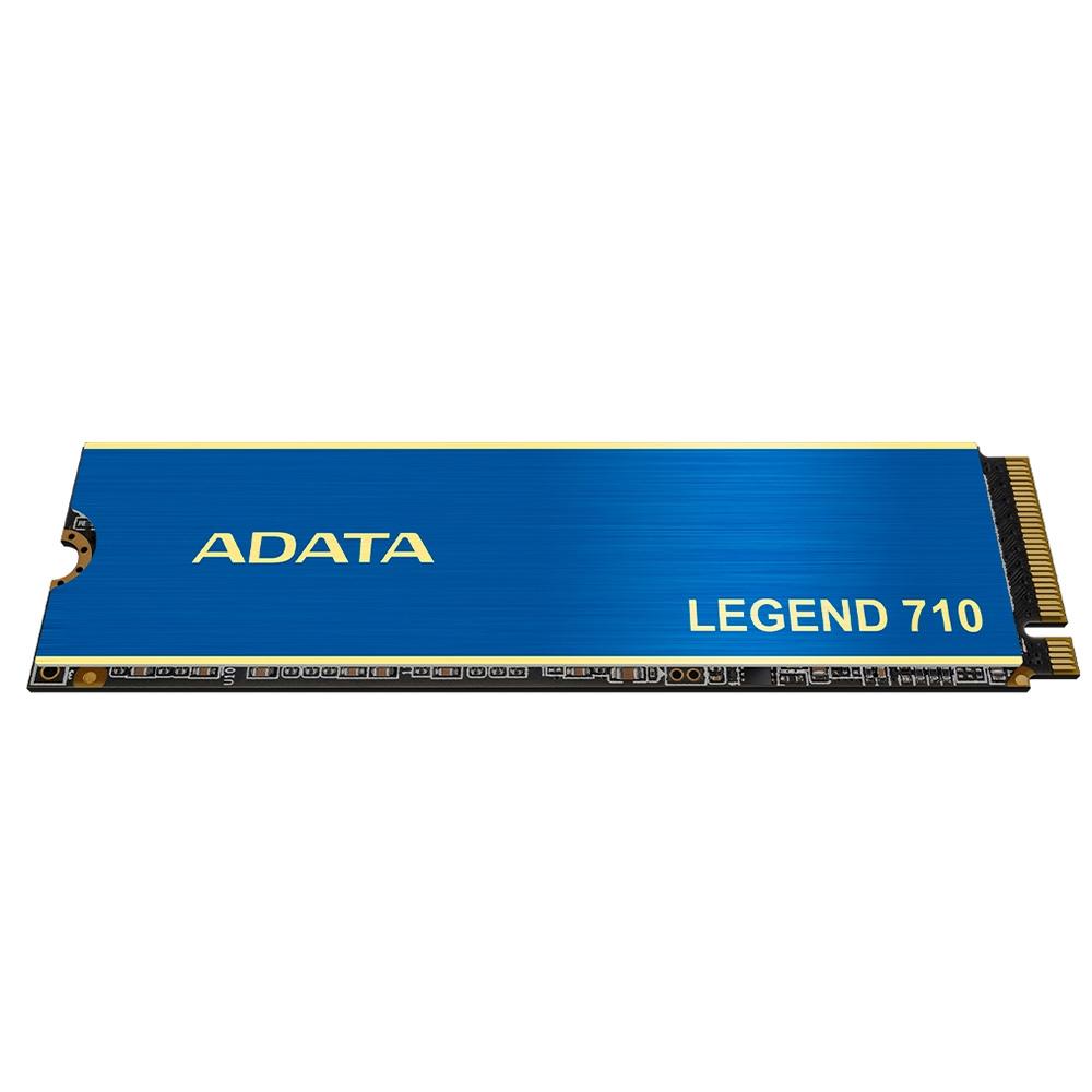 SSD Adata Legend 710, 512GB, M.2 2280 PCIe GEN3x4, NVMe 1.4, Leitura: 2.400 MB/s e Gravação: 1.800 MB/s, Azul